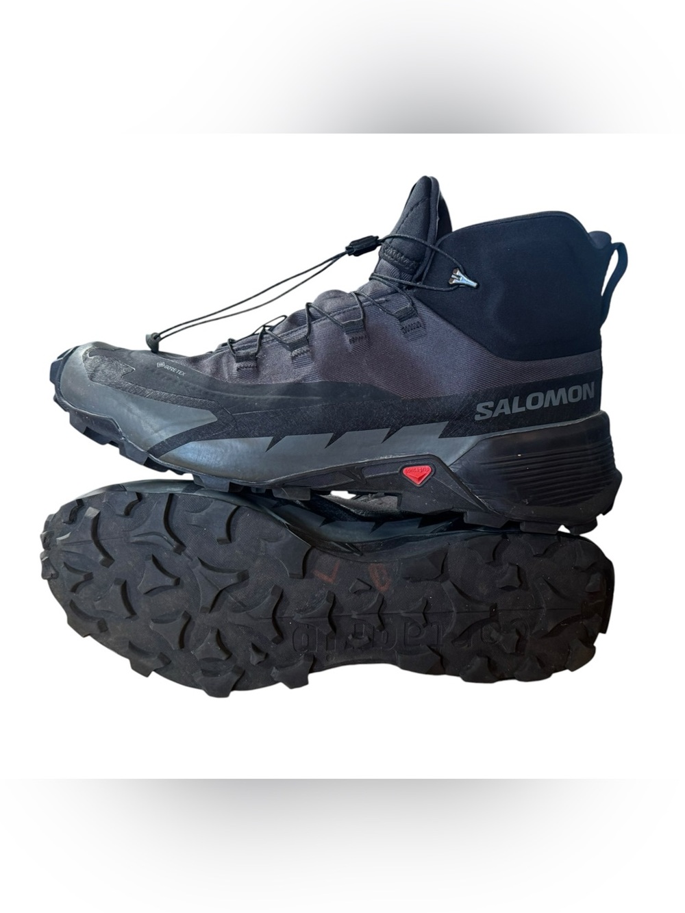 Salomon Cross Hike 2 Mid GTX Lightweight Waterproof Hiking Boots Black Mens 10.5